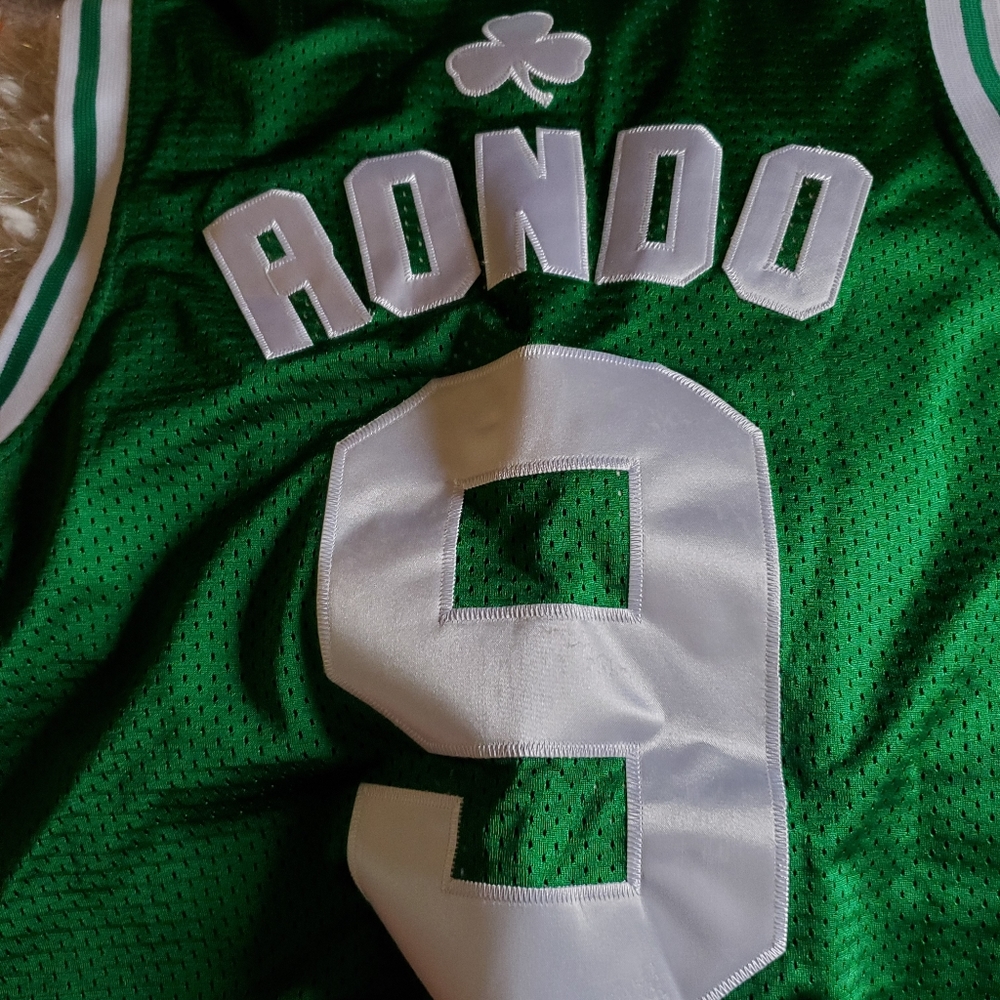 Boston Celtics jersey number 9 Rondo